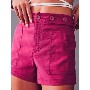Anthropologie / Maeve Fuchsia Pink Colette Sailor Shorts